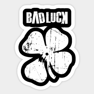 badluck clover leaf Sticker